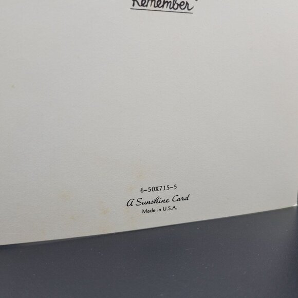 Vintage "Wishing You A Bright New Year" Greeting Card Little Boy Winter Unused - Picture 6 of 7